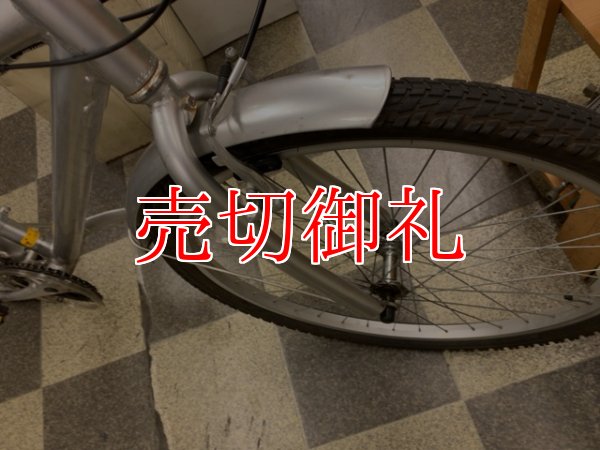 画像2: 〔中古自転車〕良品計画（無印良品）　マウンテンバイク風　26インチ　3×6変速　軽量アルミフレーム　Ｖブレーキ　シルバー