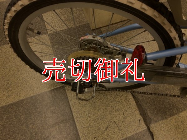 画像3: 〔中古自転車〕ジュニアサイクル　子供用自転車　20インチ　外装6段変速　LEDオートライト　ライトブルー