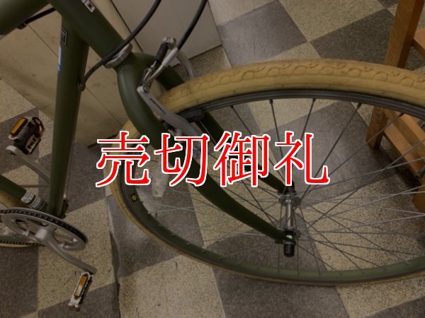 画像2: 〔中古自転車〕クロスバイク　700×28C　外装6段変速　Vブレーキ　モスグリーン