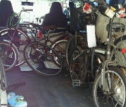 画像: 大田区西蒲田と大田区大森西　マンション駐輪場　放置自転車　計4台撤去　無料回収