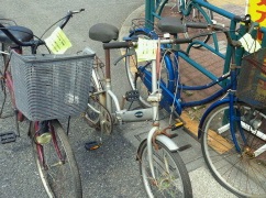 画像: 大田区蒲田　マンション駐輪場　放置自転車　3台撤去　無料回収