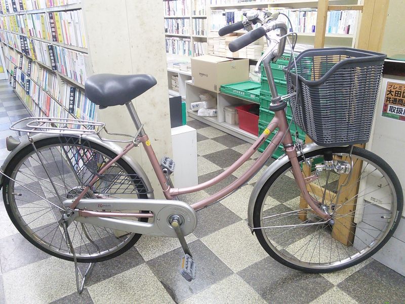 中古自転車〕ブリヂストン シティサイクル ママチャリ 24インチ 内装3 ...