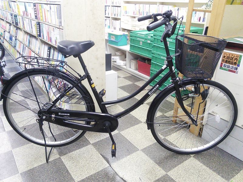 中古ママチャリ−26インチーブラック