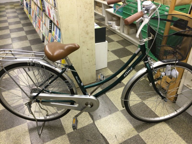 中古自転車〕マルキン シティサイクル ママチャリ 26インチ シングル
