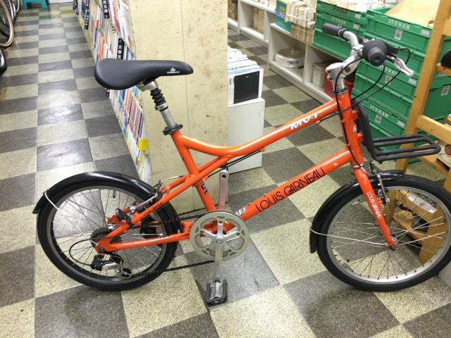 中古自転車〕LOUIS GARNEAU ルイガノ MV.1 ミニベロ 20インチ 7段変速