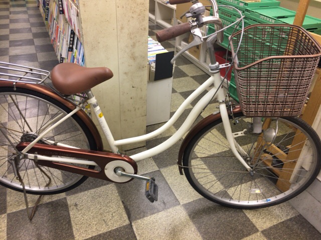 中古自転車〕マルキン シティサイクル ママチャリ 26インチ シングル