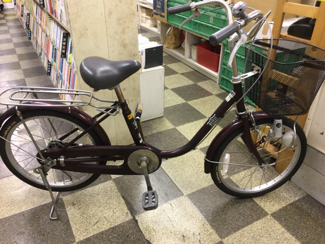 中古自転車〕シティサイクル ママチャリ 20インチ シングル ローラー
