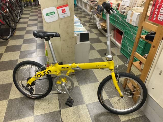 中古自転車〕DAHON ダホン route ルート 折りたたみ自転車 20インチ